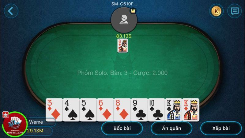 Kinh nghiệm chơi bài Phỏm dễ trở thành tân thủ