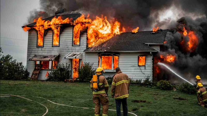 Mơ thấy cháy nhà và có xe cứu hỏa đến